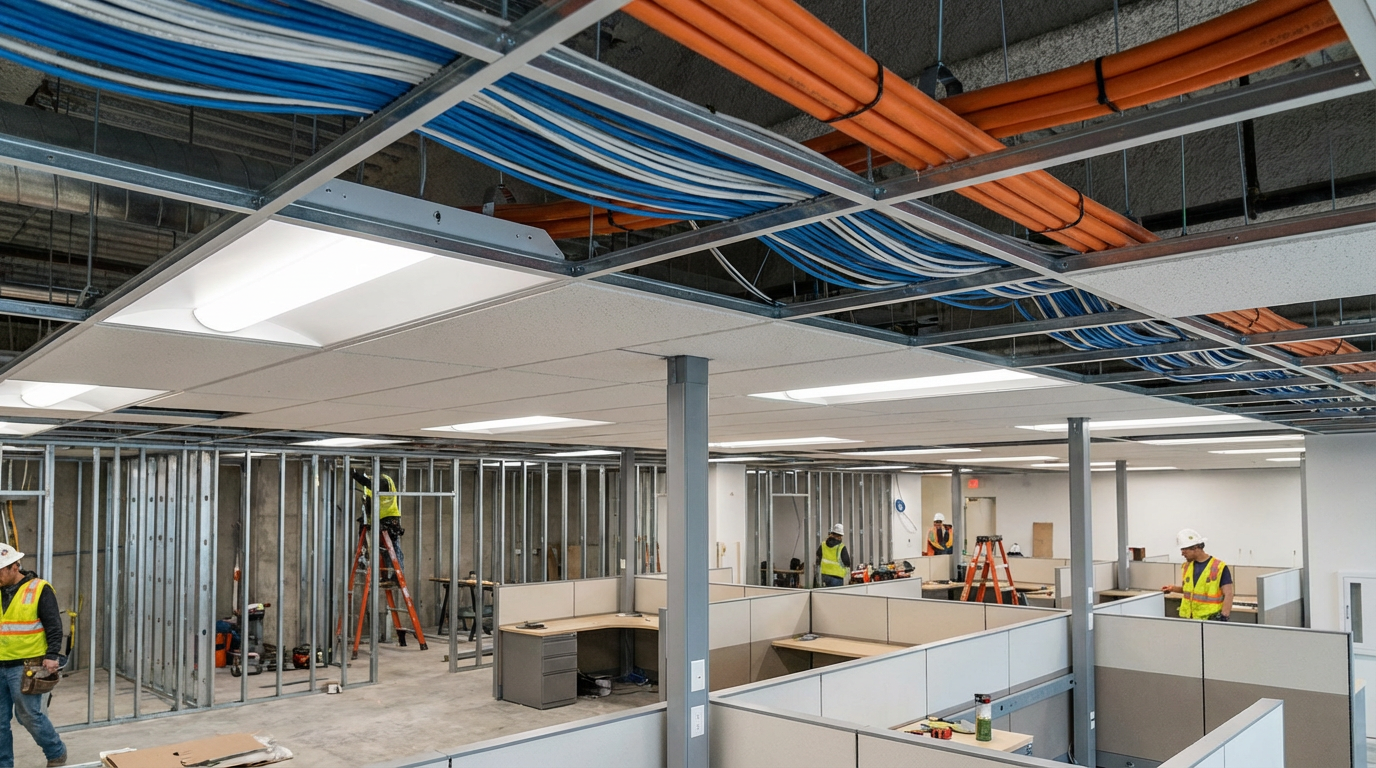 Dedicated circuit installed for a home office in Sarasota